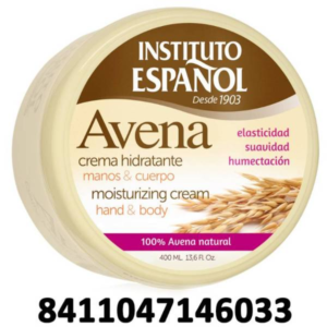 IE CREMA CORPORAL 400 ML.-AVENA C/ 6 UDS