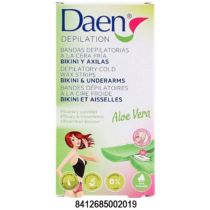 DAEN DEPILAT.BANDAS BIKINI Y AXILAS ALOE