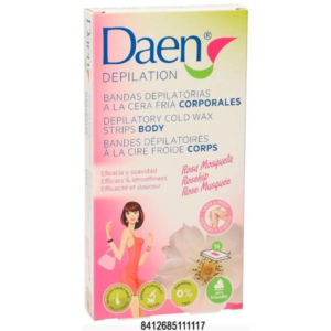 DAEN DEPILAT.BANDAS CORPORALES ROSA MOSQ