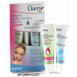 DAEN DEPILAT.CREMA FACIAL DUO CREMA DEP+
