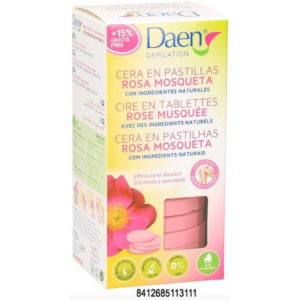 DAEN DEPILAT.CERA PASTILLAS ROSA MOSQUET