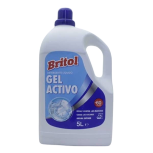 BRITOL DETER.LIQUIDO GEL ACTIVO 5L C/ 3