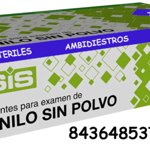 GUANTES DE VINILO TALLA XL 100UDS C/10